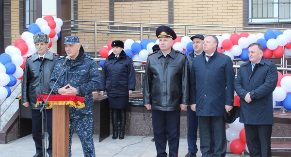 Торжественное открытие нового здания МВД состоялось в Тляратинском районе