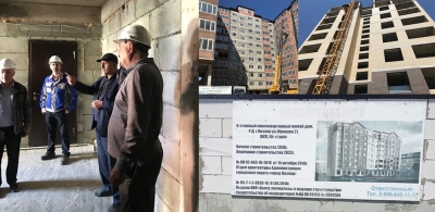 Контрольный комитет проверил строящиеся многоквартирные дома в Избербаше, Кизляре и в Махачкале