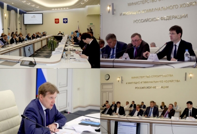 В преддверии Дня строителя Совет НОСТРОЙ провел заседание в Минстрое России