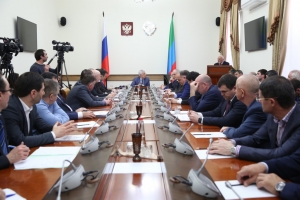 Состоялась встреча с врио Главы РД Владимиром Васильевым