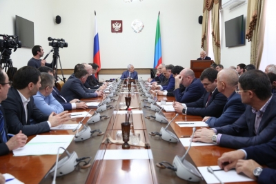 Состоялась встреча с врио Главы РД Владимиром Васильевым
